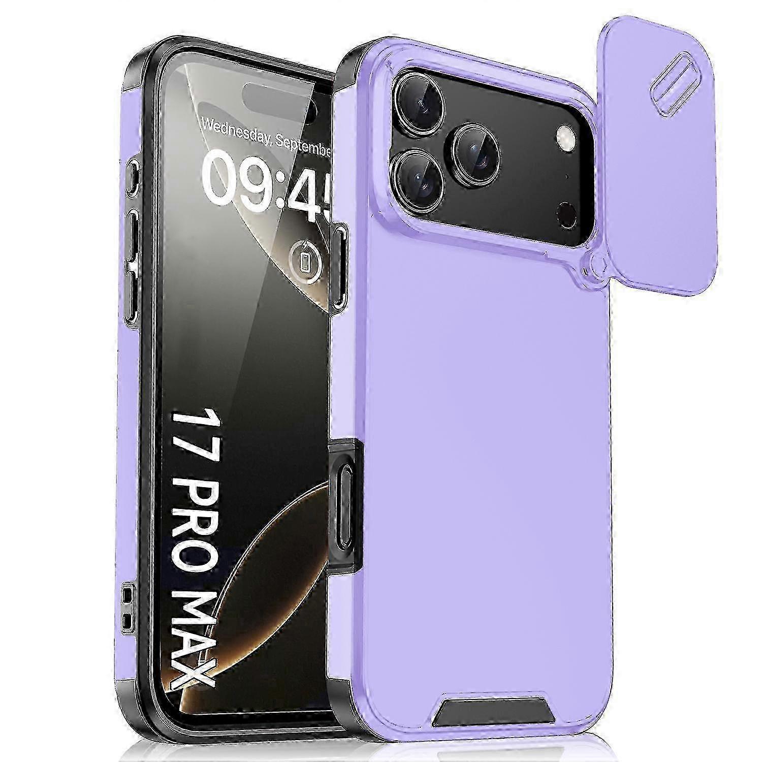 Sliding Camshield TPU + PC Phone Case