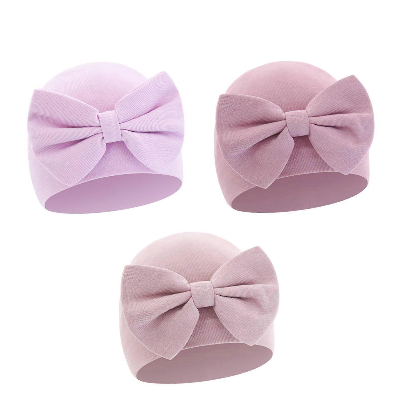 Infant Cap Stretchy Comfortable Design For 0 24 Months Breathable Fabric Fashionable Headwear In Various Colors Multicolor