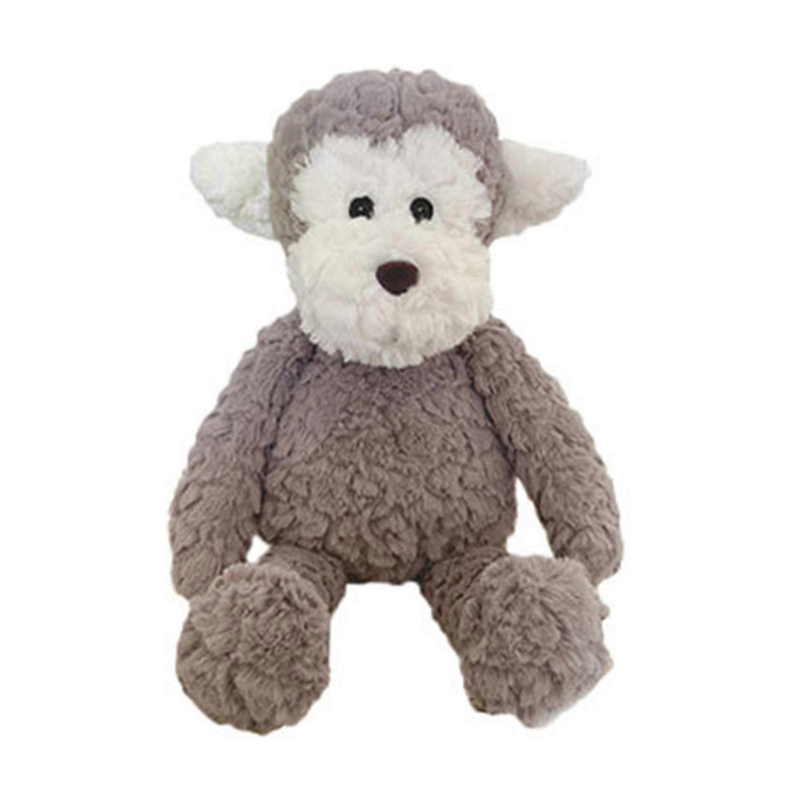 Hugging Monkey Stuffed Animal Companion Doll Plush Pillow Toy for Dorms and Travel Essential Emotion Support Doll Multicolor