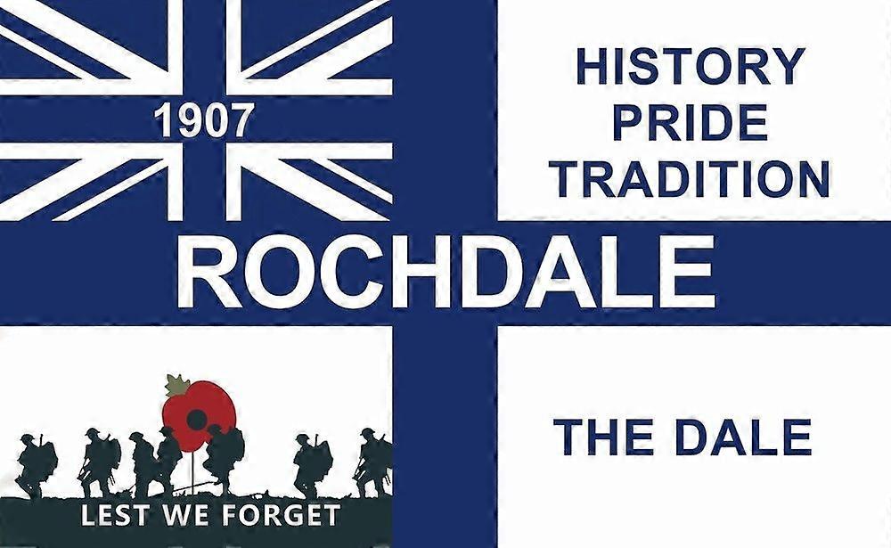 Rochdale Fodboldklubs Flag