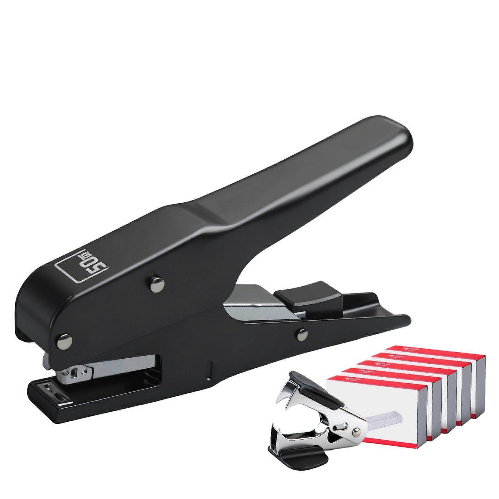 Large Size Stapler Colorful Paper Binding Stapler Business Stapler Office Stapler Desktop Stapler Paper Binding Machine Multicolor