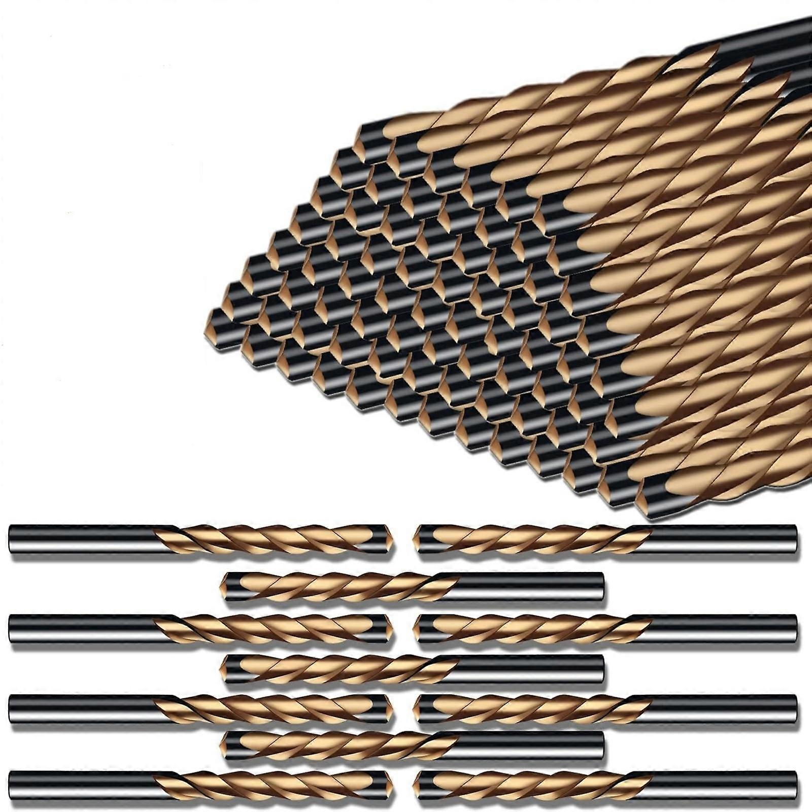 50Pcs Drywall Drill Bits For Saw Drywall Router Drill Bits Drywall Tools Pilot Cutting Drill Bits Diameter Multicolor