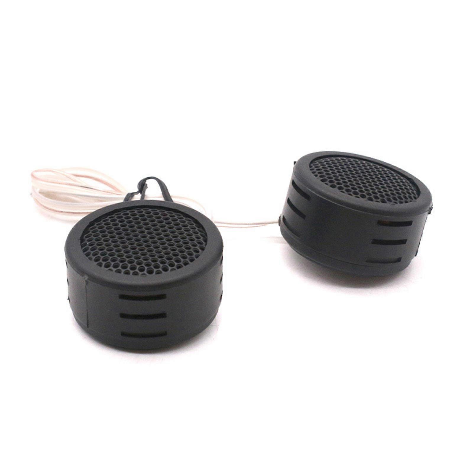 Clear Car Tweeter Speakers, Strong Materials, Reduced Magnetic Interferences for Music Enthusiasts and Professional 2pcs Multicolor