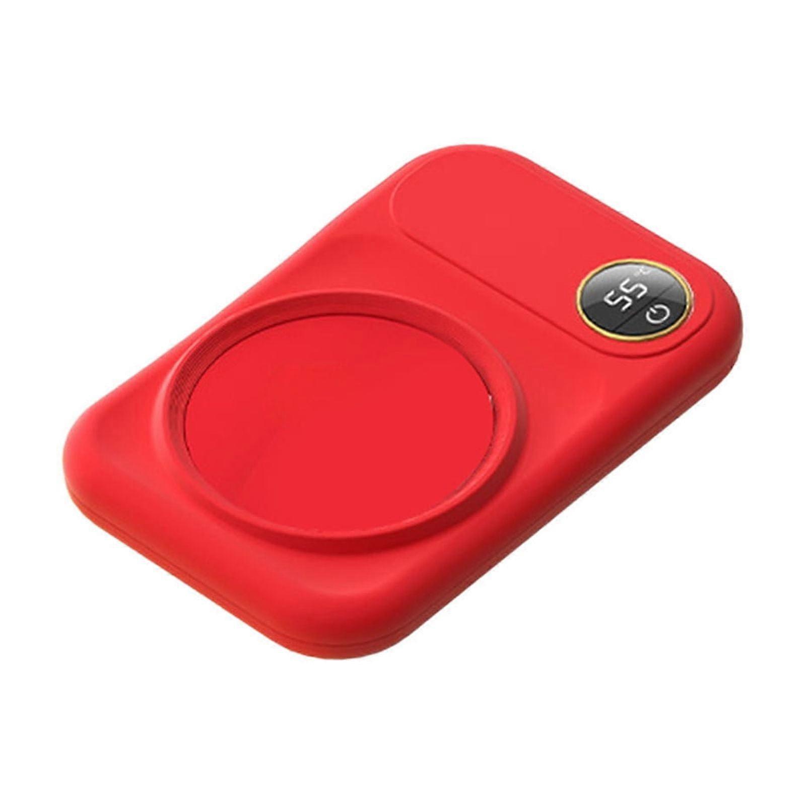 Winter Heating Cup Mat, 3-Speed Temp Control, 8H Auto Off, Compatible with Most Cups - Warm Coffee Gift