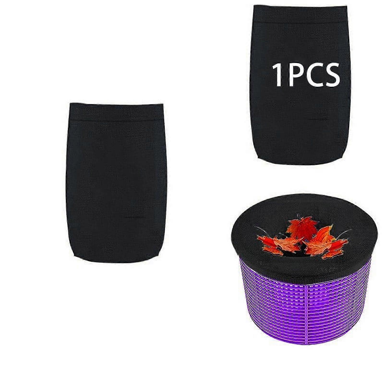 YiFudd Ool Skimmer Filter Socks For Above Ground And Inground Pool Skimmer Basketnets Fine Mesh Screen Socks For Pool Skimmer Basket Black