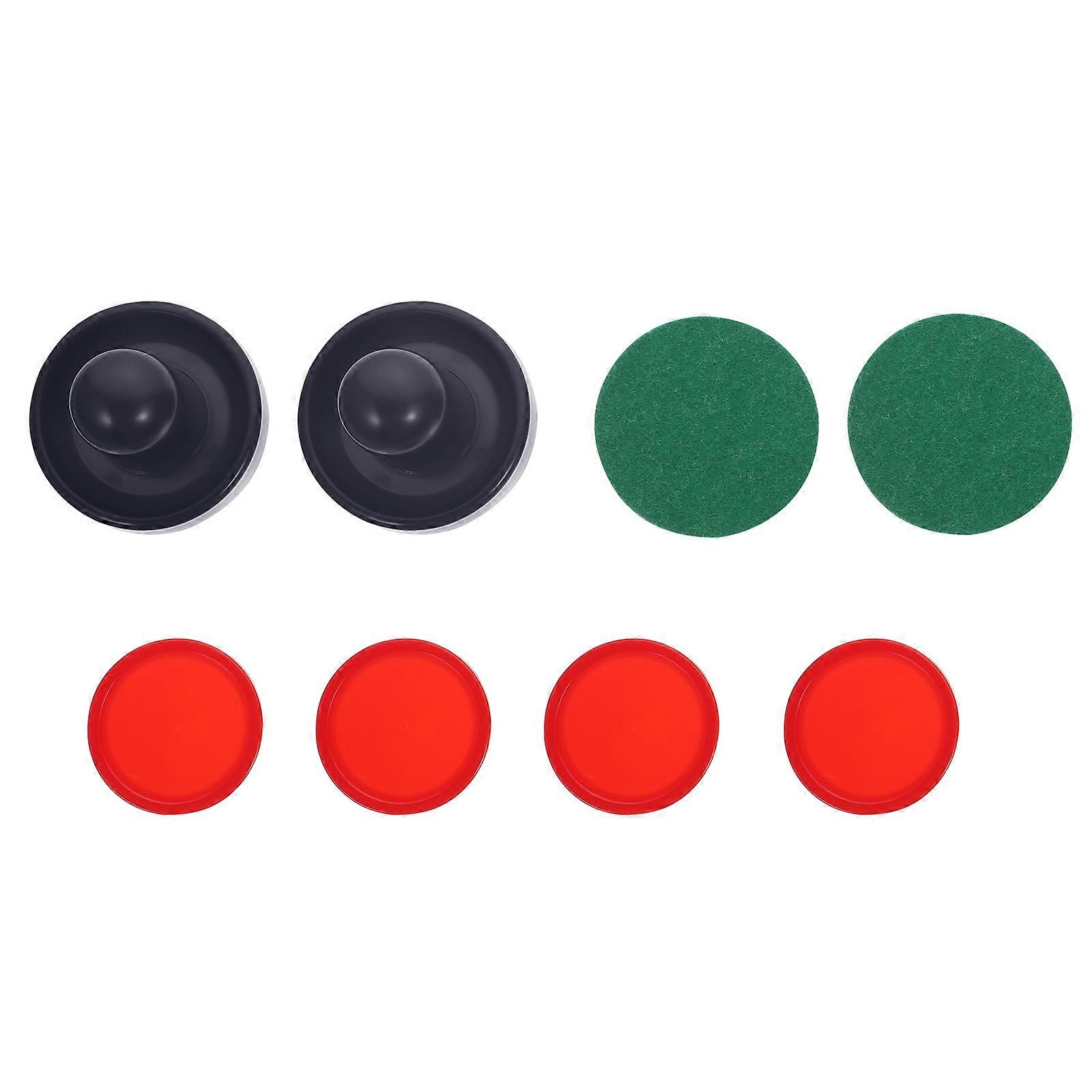 Air Hockey Puck and Pusher Replacement Kit for Playing 6Sets Dark Blue