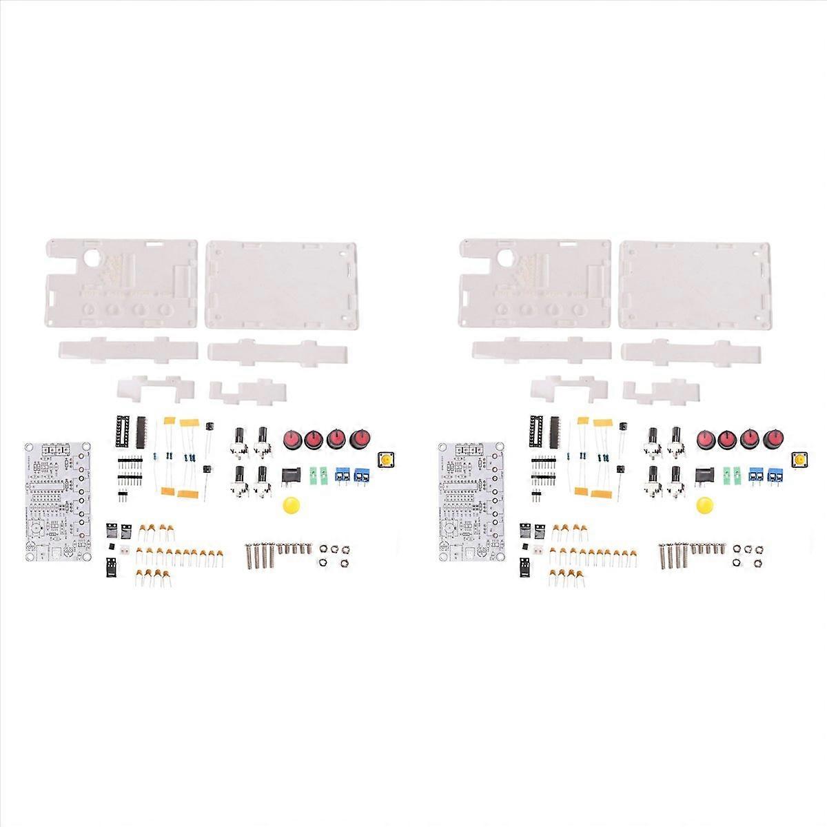 2X MAX038 Signal Generator DIY Kit 1Hz-20MHz Function Generator High-Speed Op-Amp Generator Sine/Rec