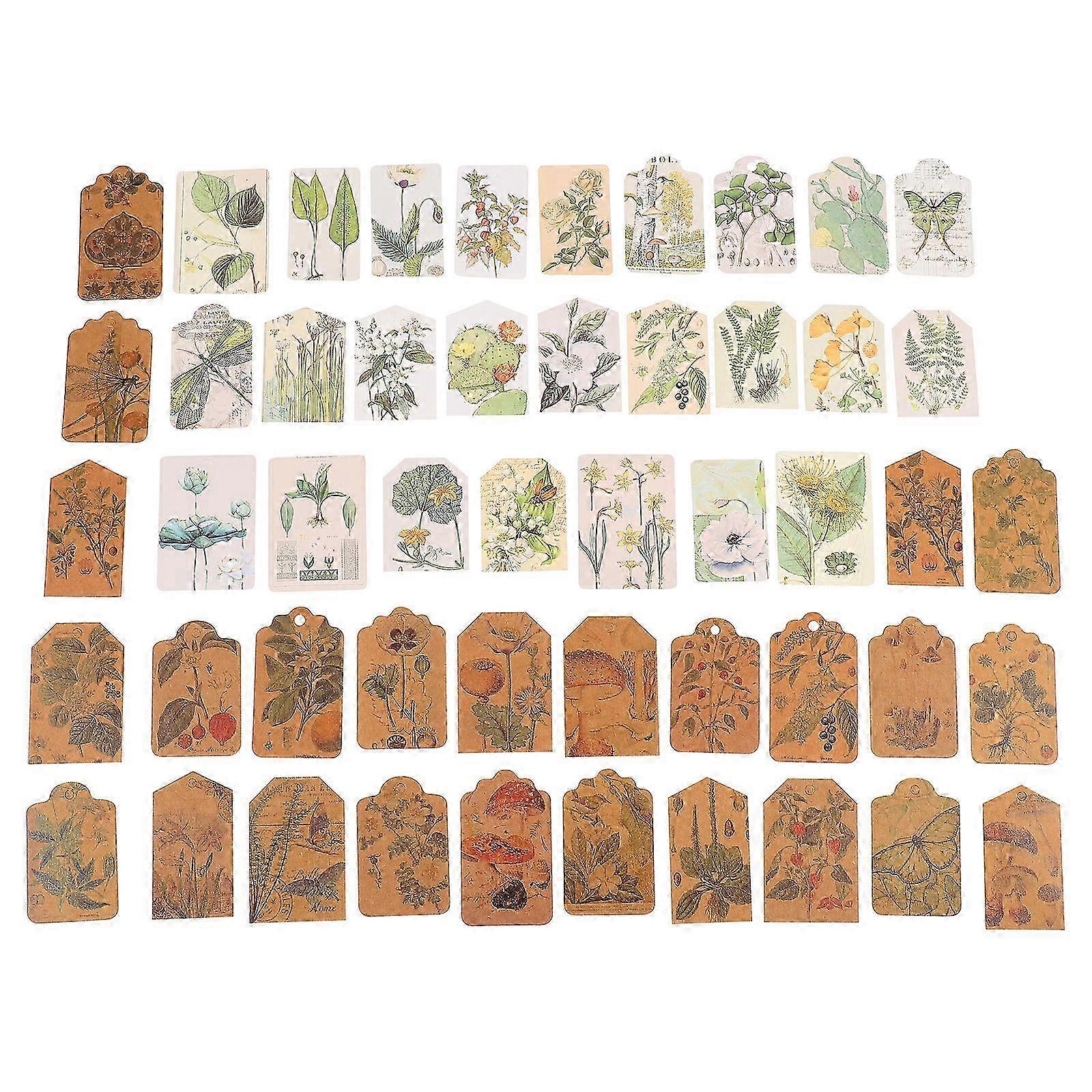 2 Boxes Blank Cards Cardstock Pattern Paper Message Note Pads Old Fashioned Scrapbook