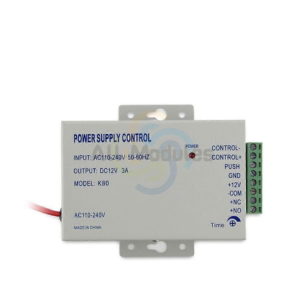 Door Access Control Power Supply 12V for Electric Lock and Intercom System 110220V AC to DC
