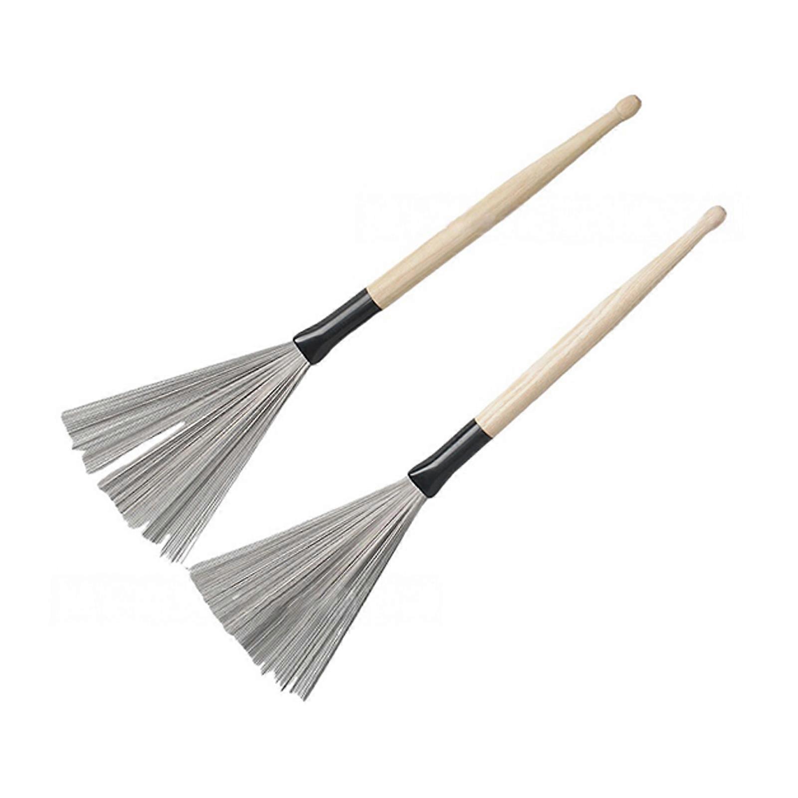 Innovative Adjustable Drum Tool Combining Brush and Stick Functions for Professional Musicians Performances Multicolor