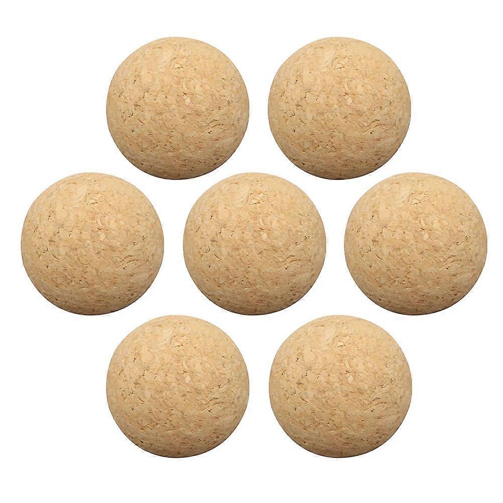 Cork Table Soccer Balls for Foosball Replacement Balls 7Pcs Set