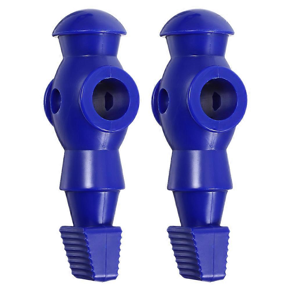 Table Football Player Foosball Men Parts for Replacement 4Pcs Blue