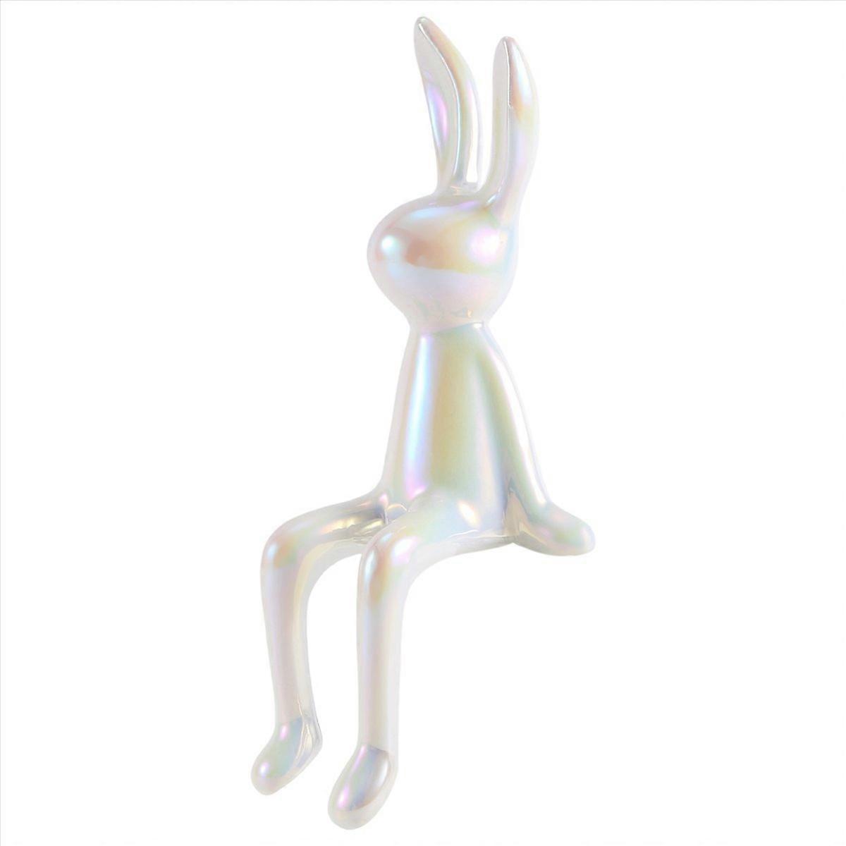  Statues Ceramic Crafts Shiny Modern Nordic White