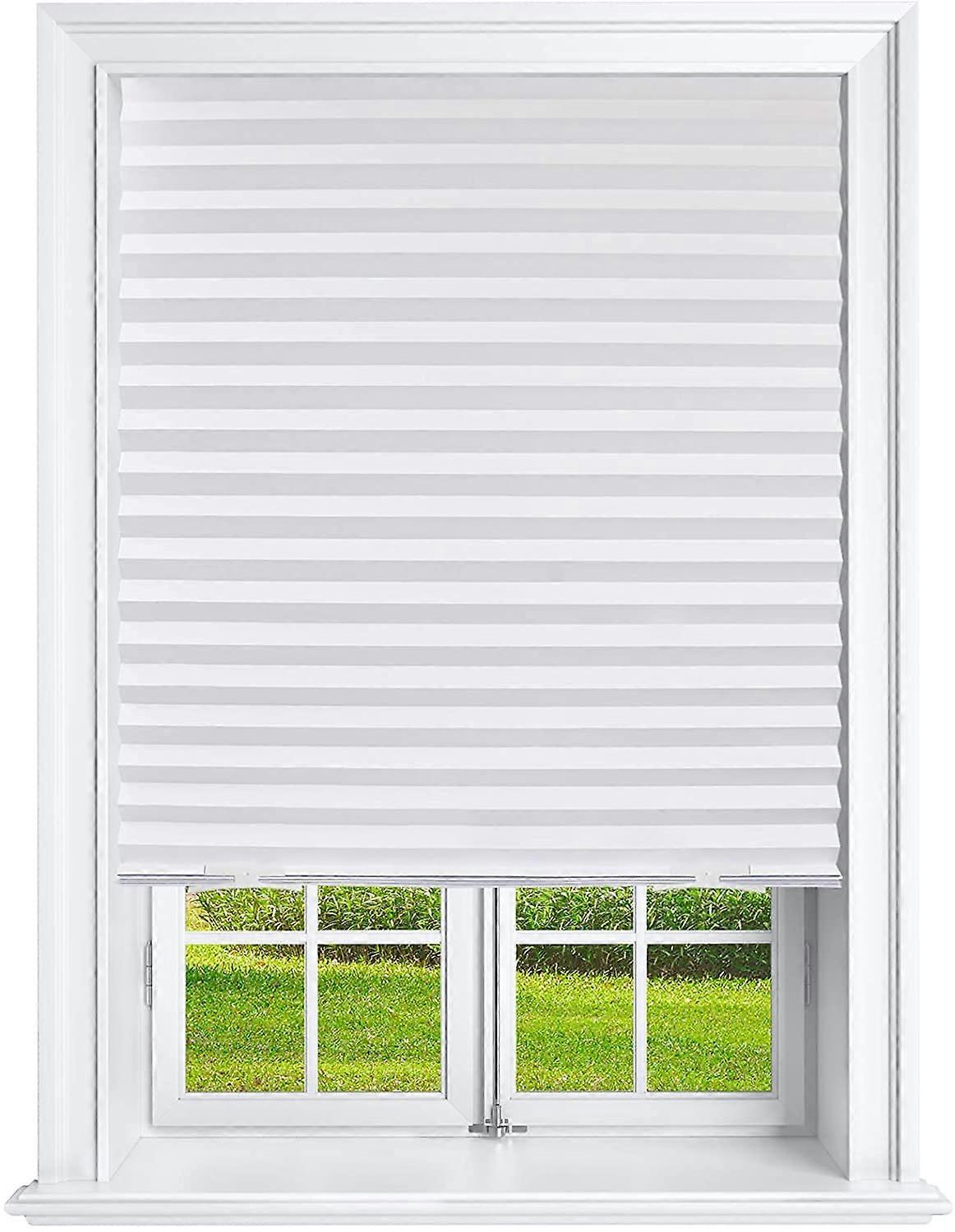 Paper Window Shades White 36x69 No Tools Installation Light Filtering UV Protection 6 Pack