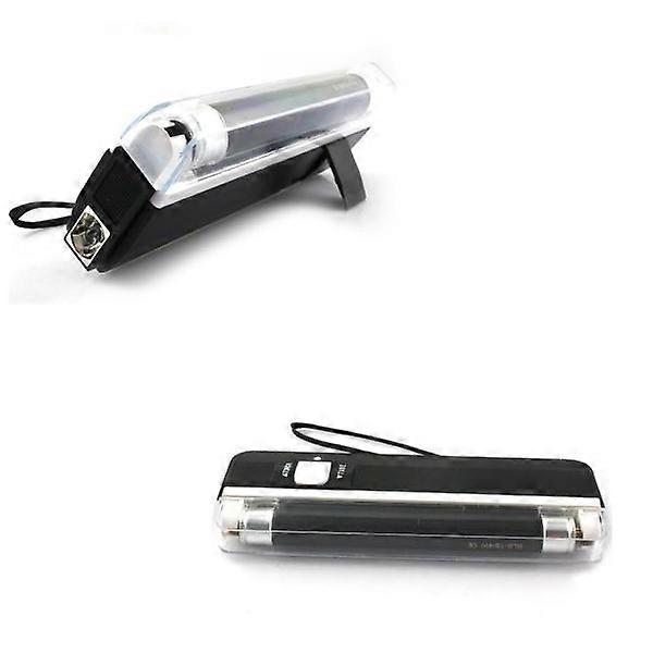 2-en-1 Portable Portable UV Lumière Monnaie Argent Détecteur Lampe Torche