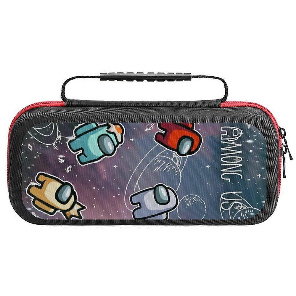 Amongus Carrying Case for compatible with Nintendo Switch Hard Shell Portable Travel Carry Case Game Storage Bag