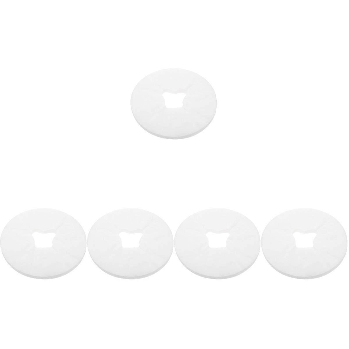 Massage Bed Face Hole Covers for One-Time Use 500Pcs White Material