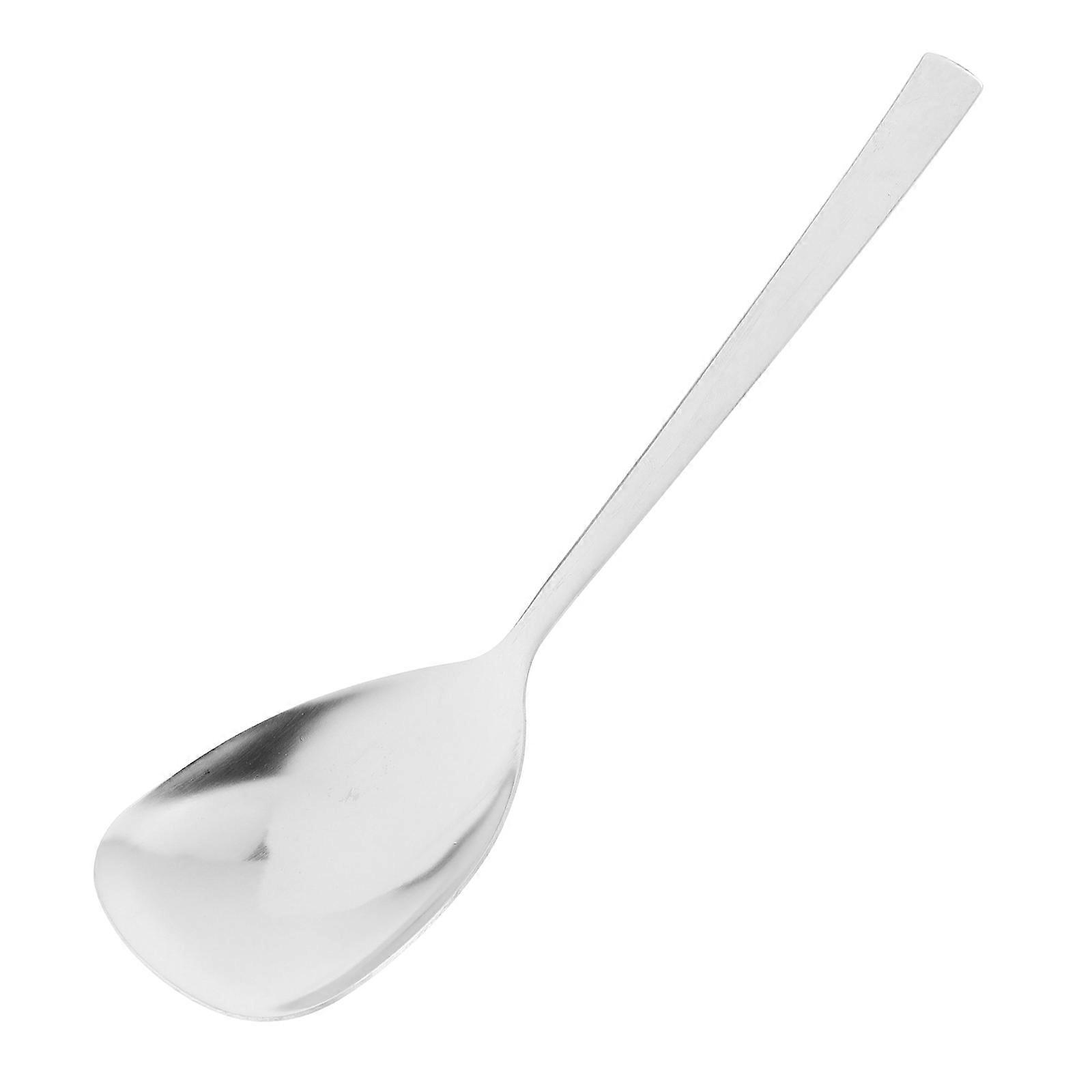 Triangle Spoon Rice Serving Scoop for Kitchen Use Stainless Steel Paddle