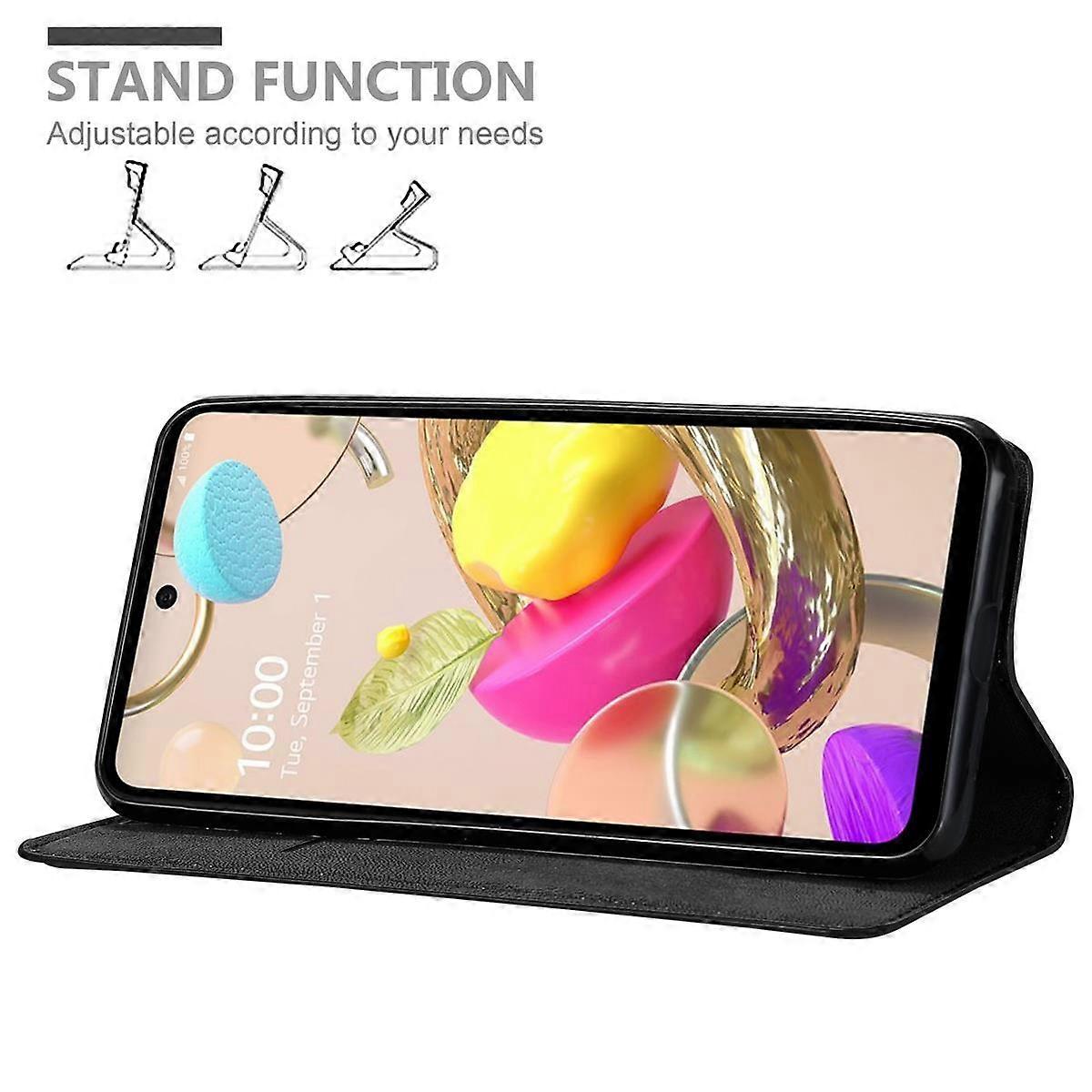 LG K42 Case - Protective Case with Stand Function and Card Slot