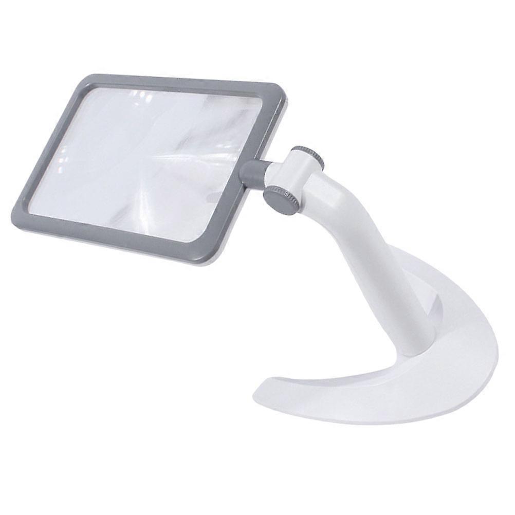 LED Lamp Magnifier for Reading Books with Adjustable Light