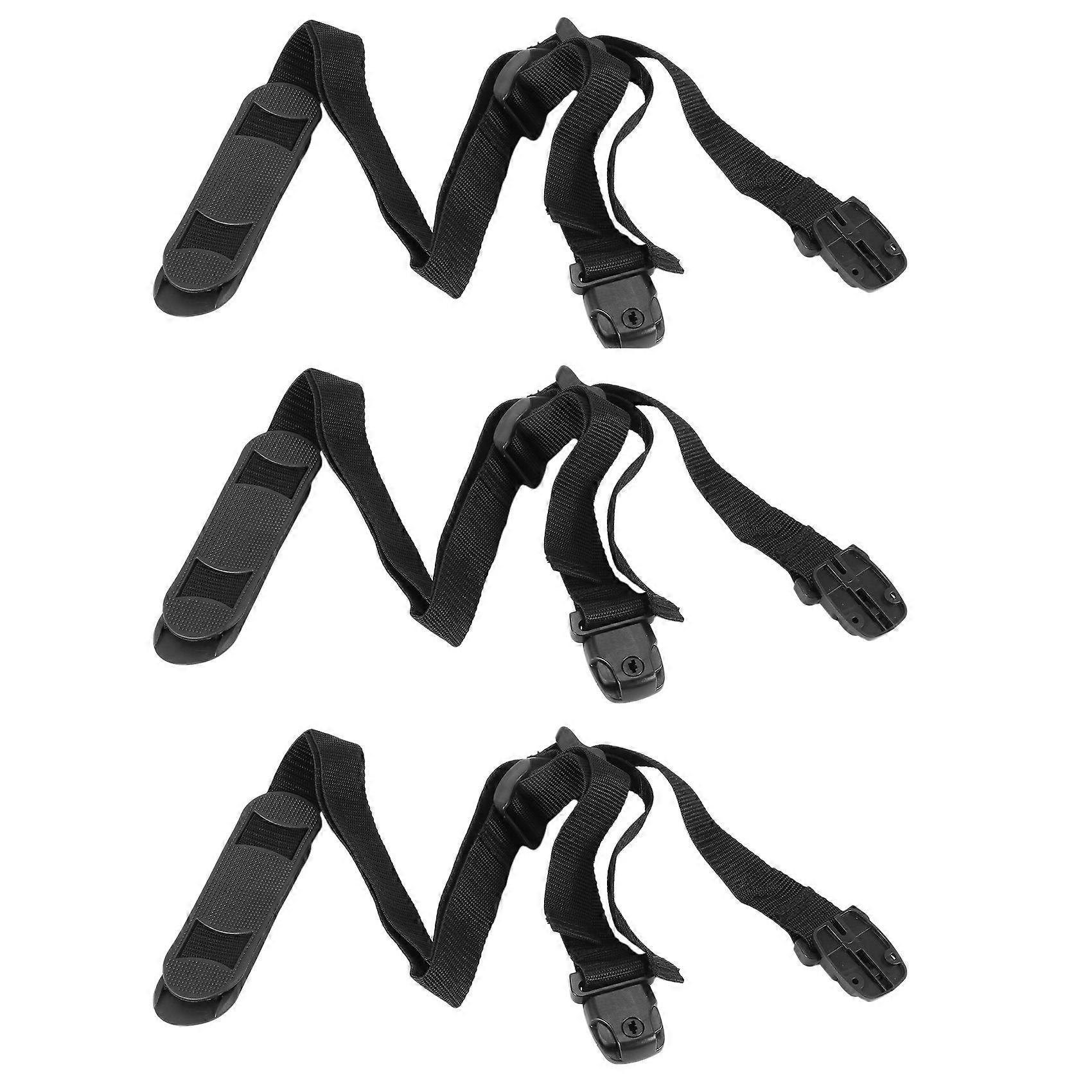 2X Bin Strap Garbage Lock Trash Can Lid Strap Garbage Can Security System