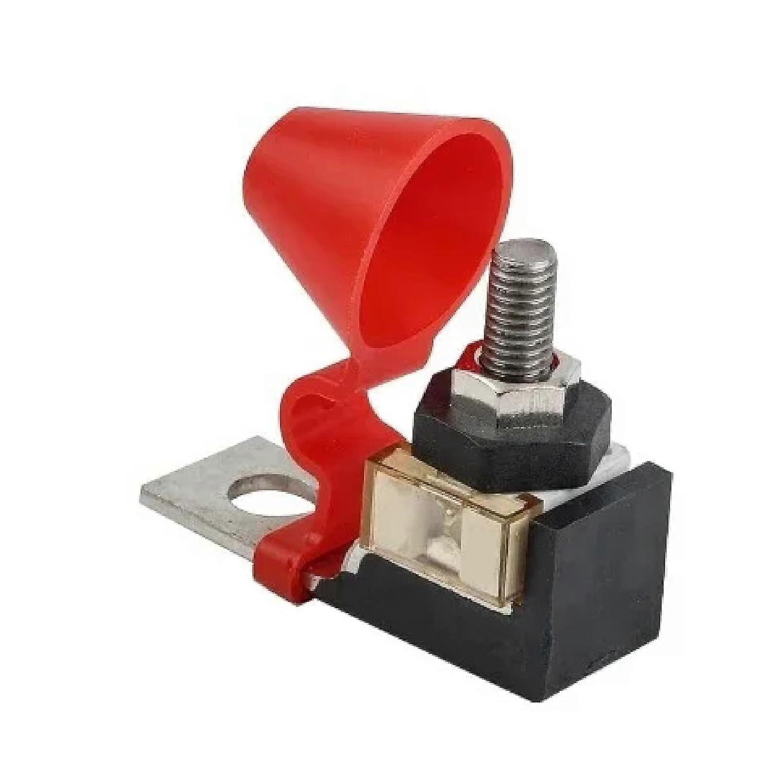 Battery Fuse Block Waterproof 60A M8 Stud for Marine RV Solar Automotive Electrical Systems