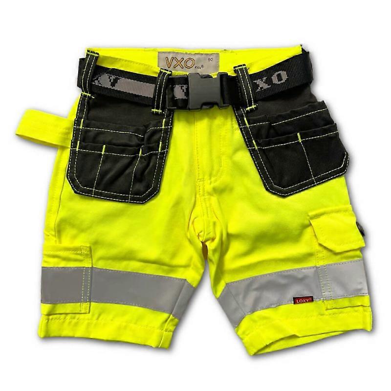 Arbeitsshorts mit Loxy-Reflektor Gelb