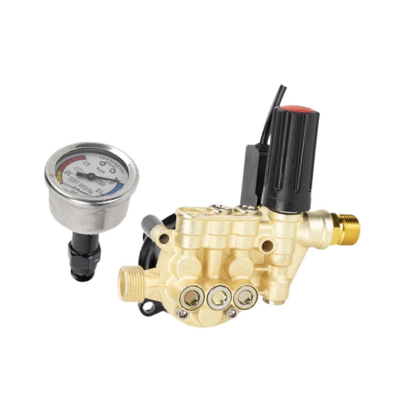 220V Pressure Washer Pump Head Assembly for Car Washer Replacement,  Performance, Style B