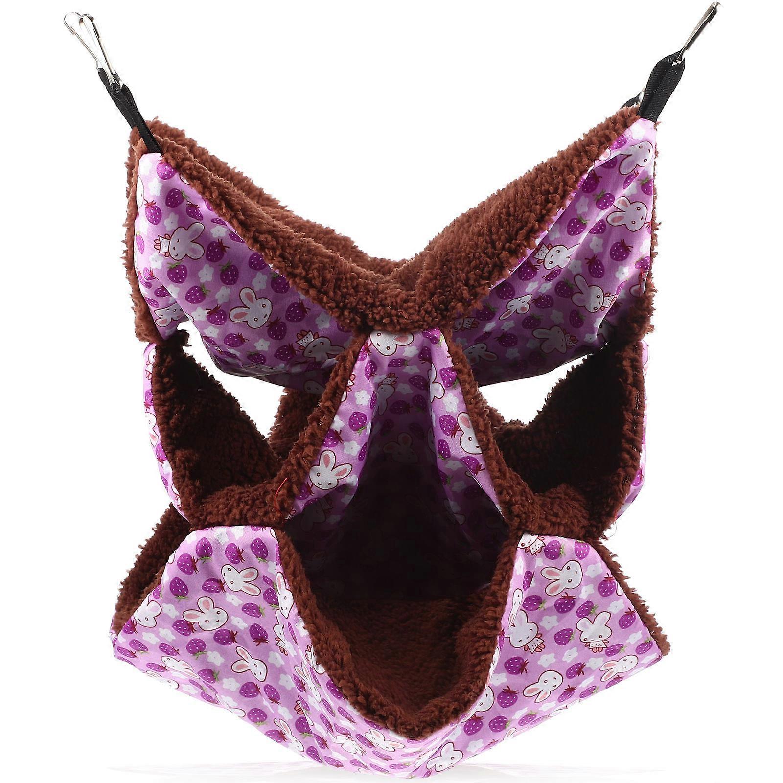 Small Pets Sleeping Hammock Warm Keeping Bed for Hamster