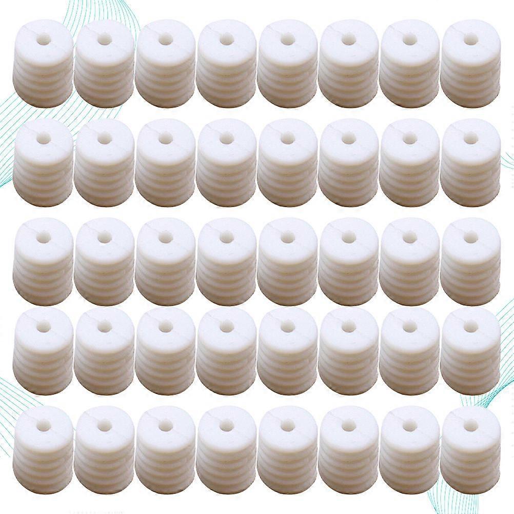 Mask Adjustable Hook Silicone Ear Protective Mask Rope Regulator 200Pcs White