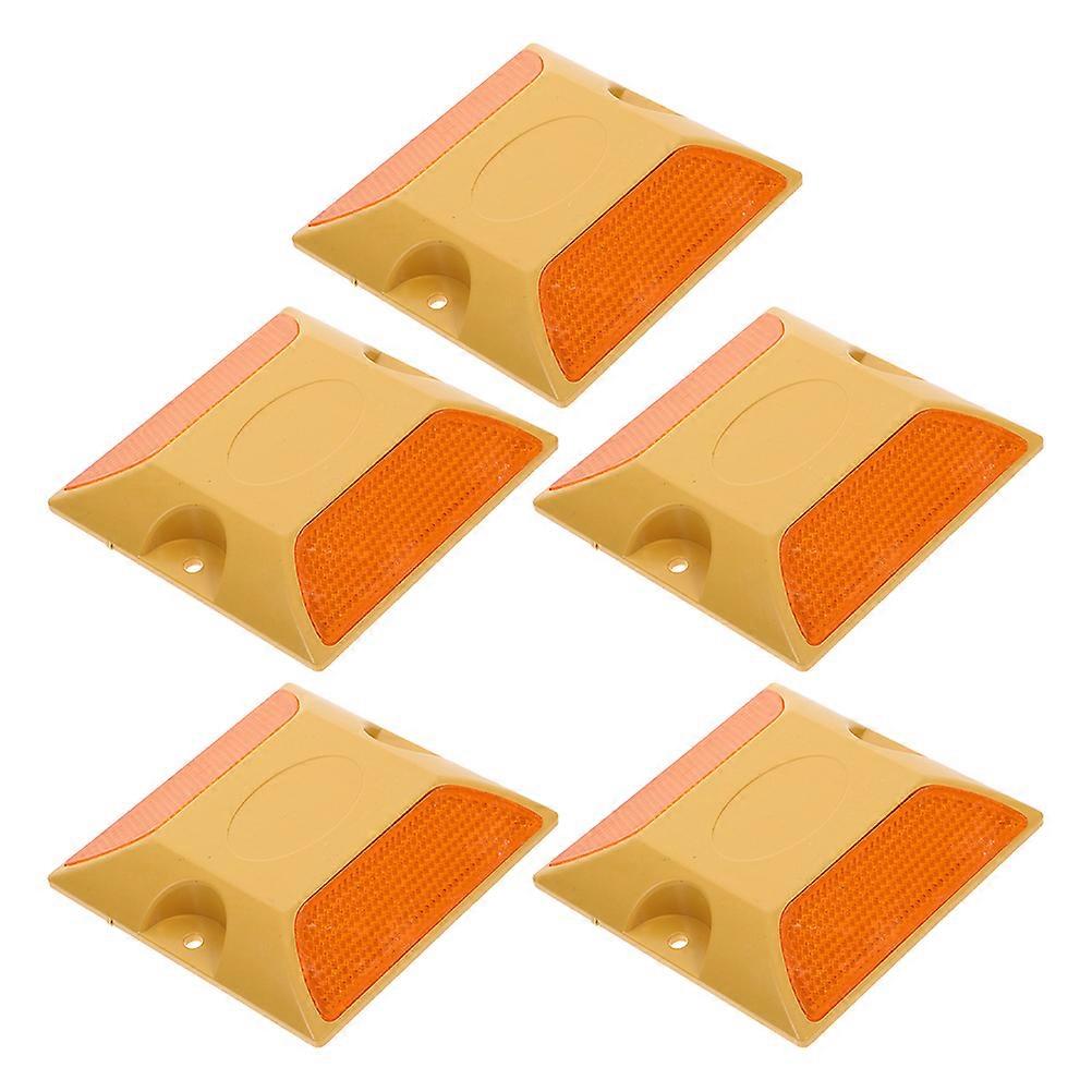 Ding Reflective Plastic Road Markers for Highway Safety 5Pcs