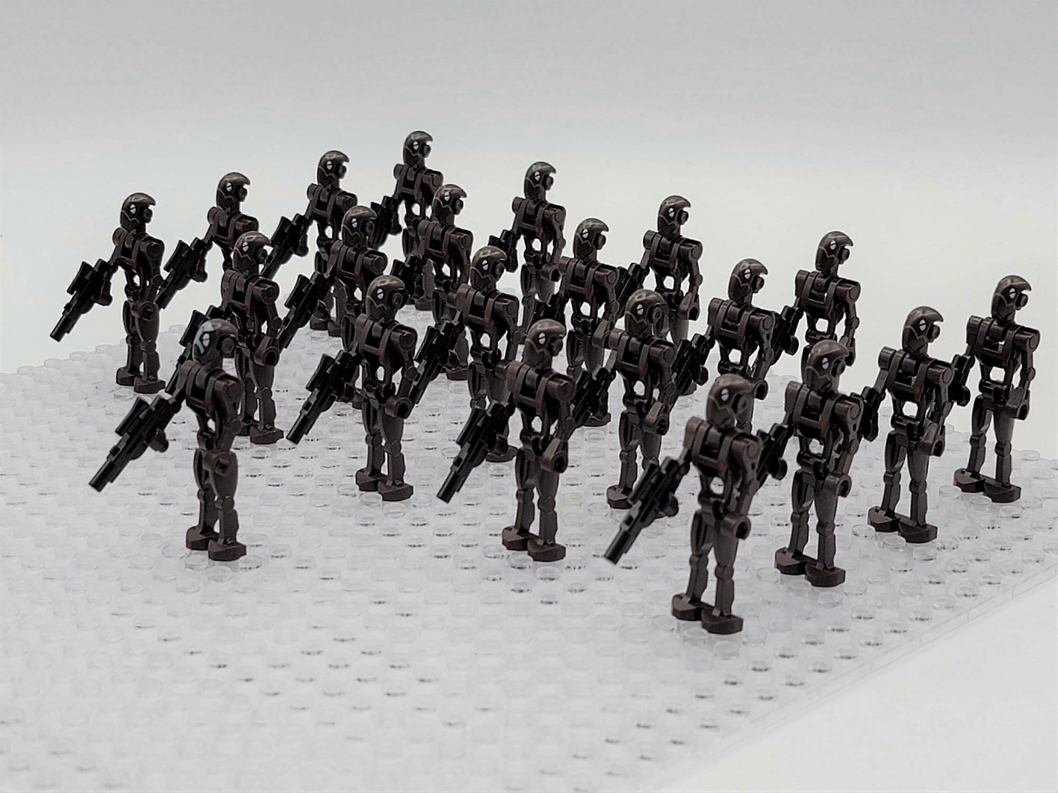 Commando Droids Kaptein 21 stk. Army Custom Figures Set 2025