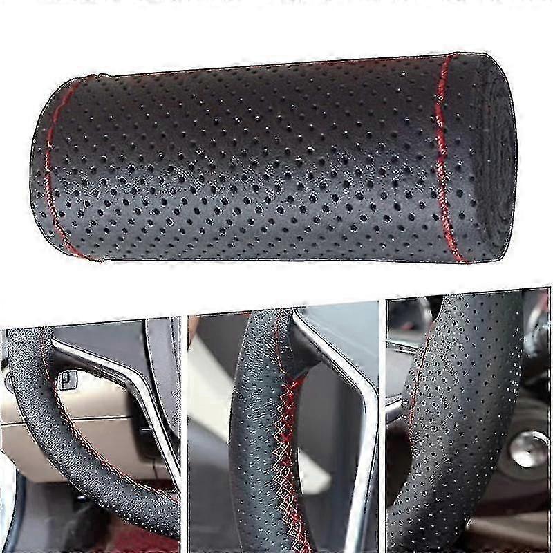 Leather Car Steering Wheel Cover 2025