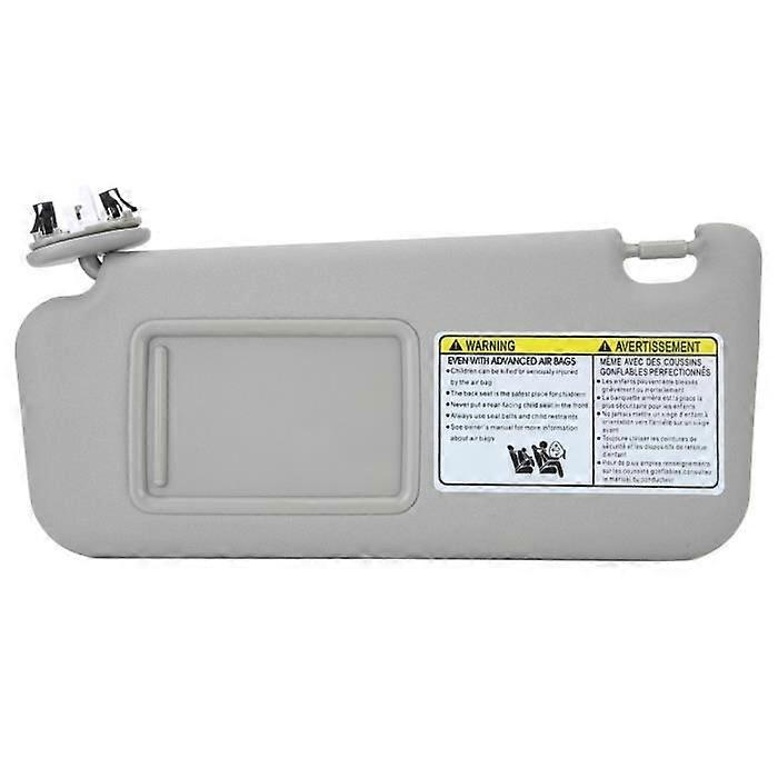 Sun visor - ASHATA - RAV4 2006-2009 - Gray - ABS - Driver's side