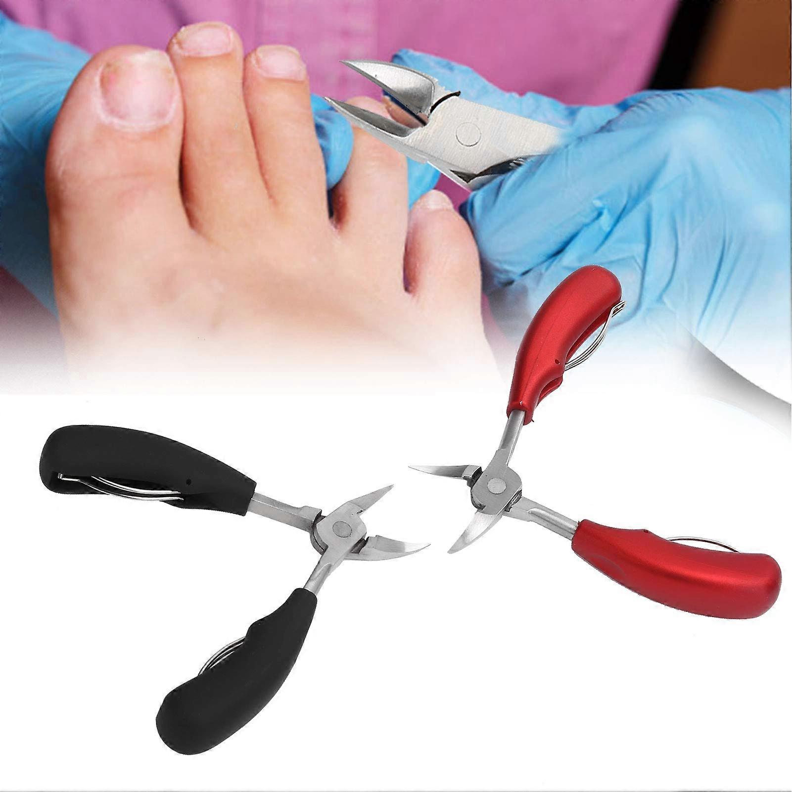 Nail Clippers for Thick Nails with Clean Precision Cuts, Ergonomic Curved Handle and Durable Blade