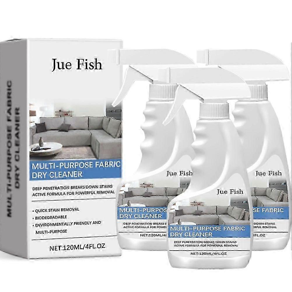 Tekstilrens 120 ml flekkfjerner multifunksjonsrens tekstilspray for sofaer klær tepper