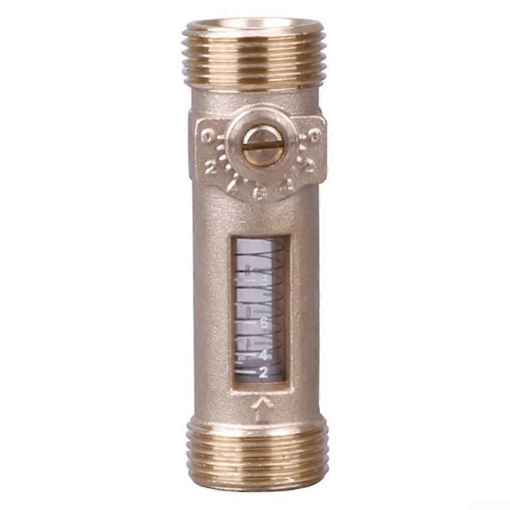 Brass DN25 HVAC Flow Control Ball Valve with Visual Adjustment and Pressure Relief 415L/m