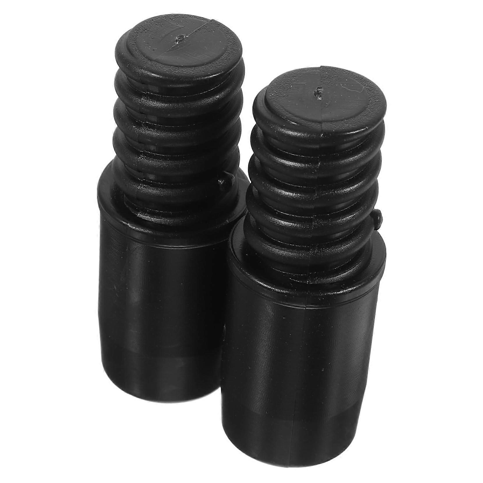 Broom Handle Connector Set – Plastic Threaded Mop Stick Replacement Tip for Secure Easy Installation