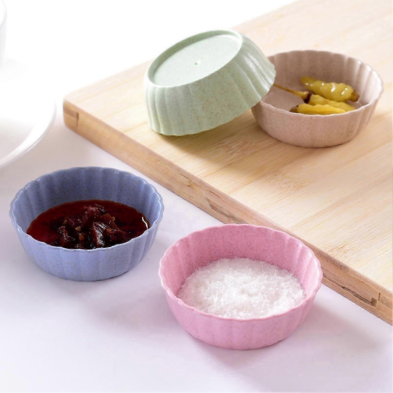 Household Mini Plastic Sauce Tray Tableware Kitchen Picnic Small Plate
