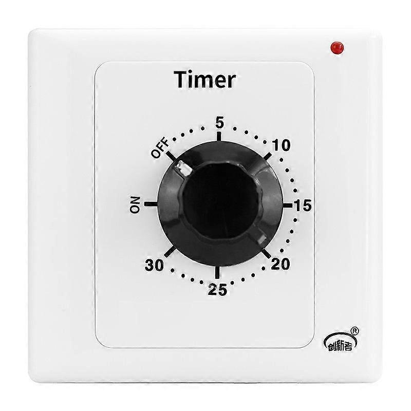 15A Countdown Timer Switch Socket 30min