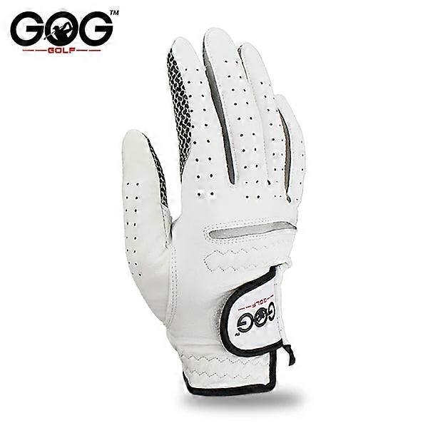 Men's Golf Gloves Left/right Hand Sheepskin Anti-slip Breathable Soft Grip