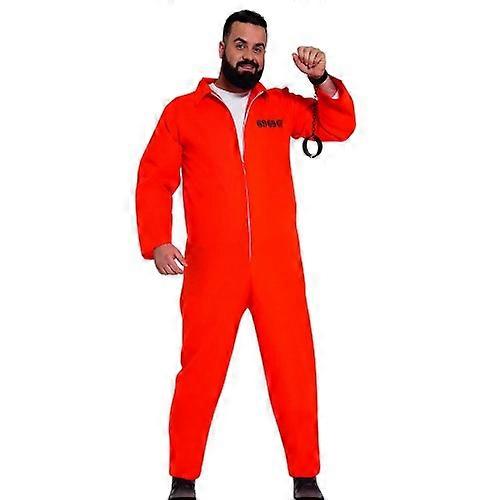 Fiestas Guirca Mens Prisoner Costume