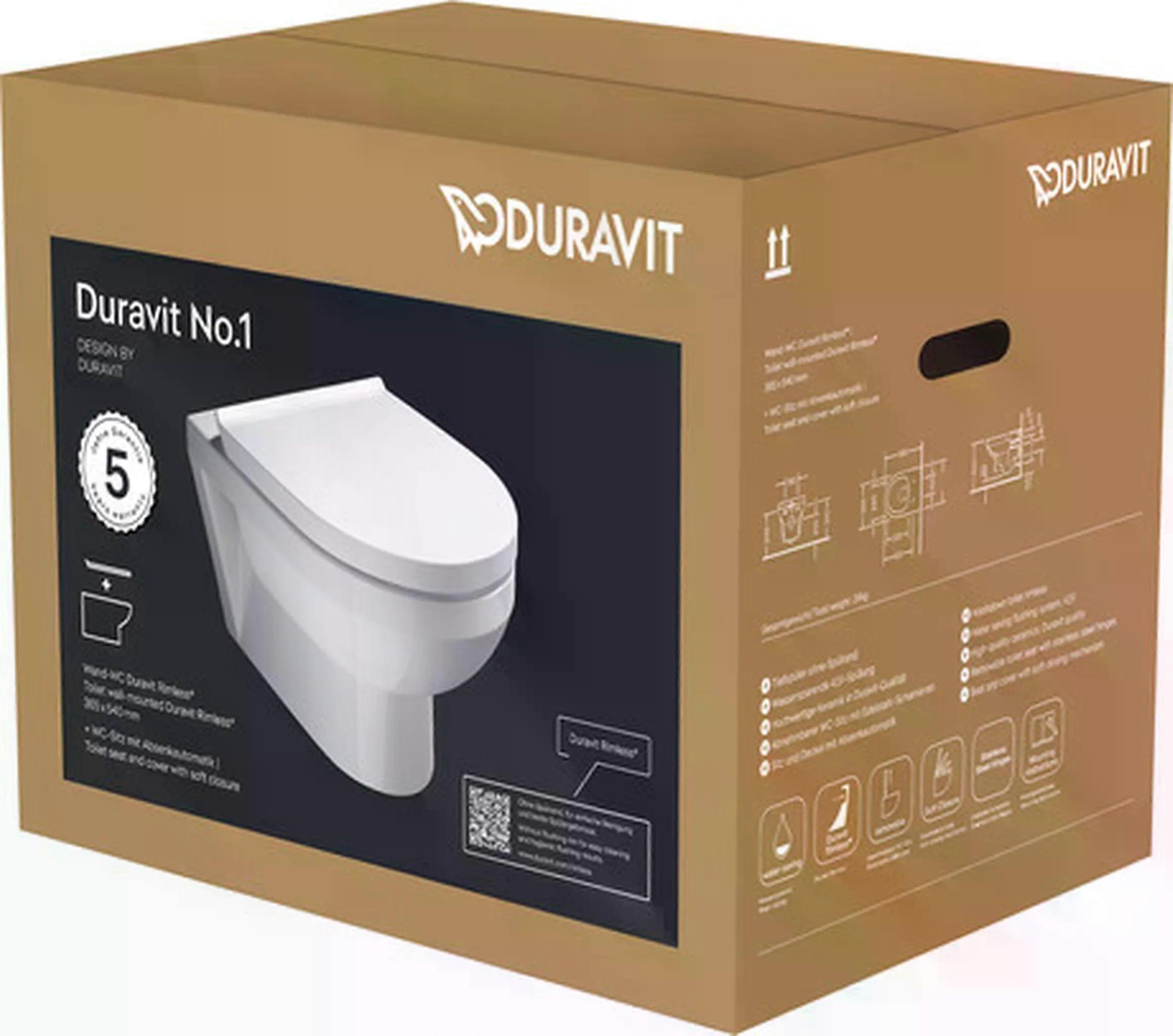 Duravit No.1 WC-Rimless Set