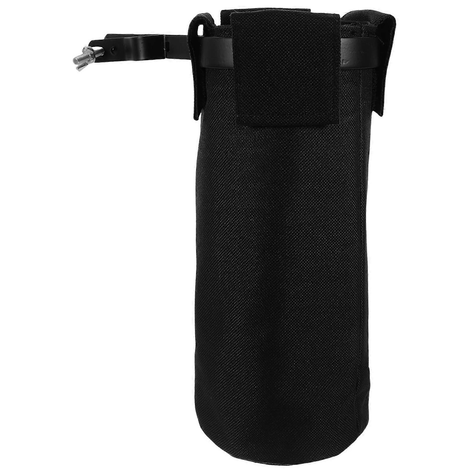 Drumstick Holder with Quick Access Mount, Oxford Cloth Bag and Shoulder Strap for Drummers