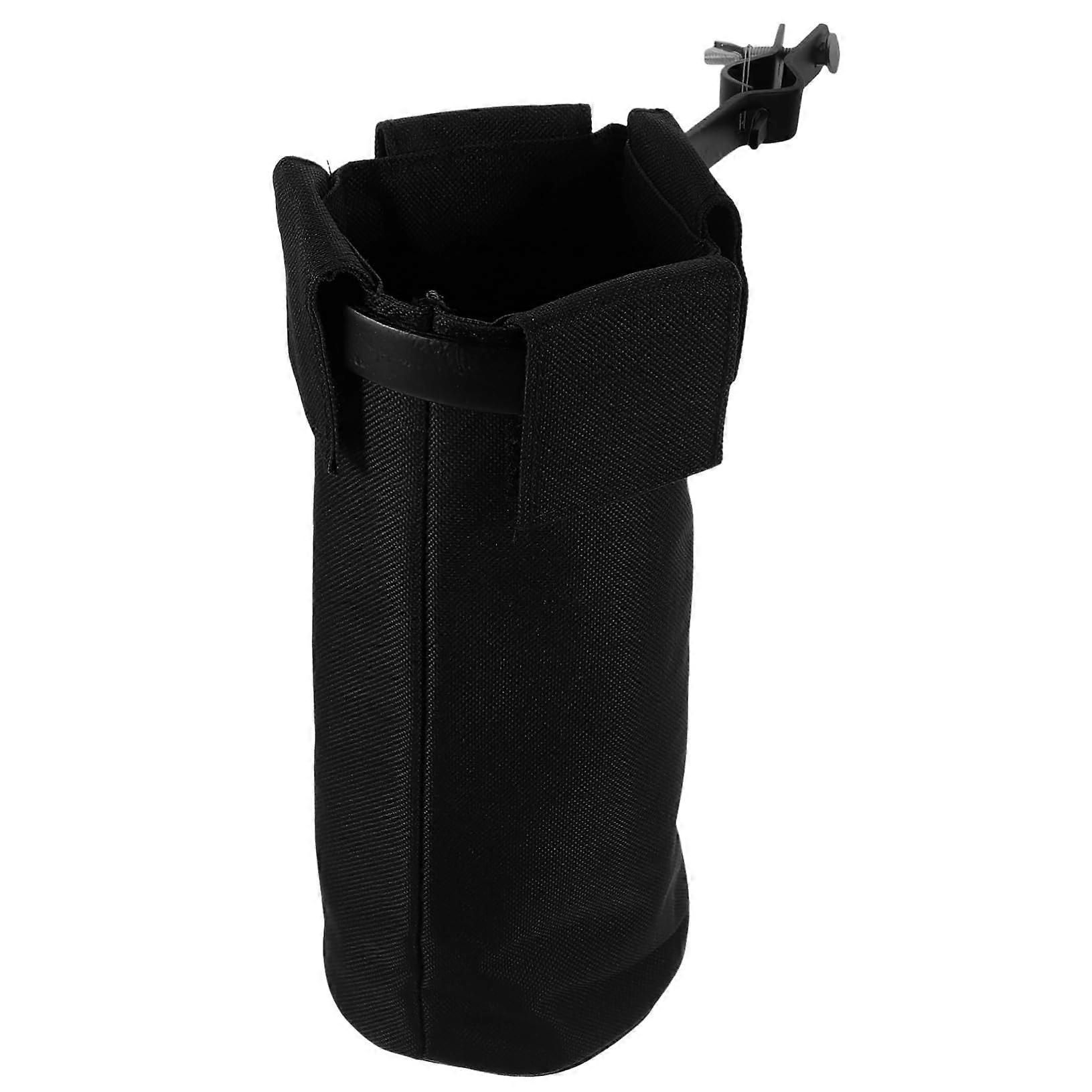 Drumstick Holder Bag with Secure Clamp Mount for Fast Stick Access and Compact Storage for Drummers
