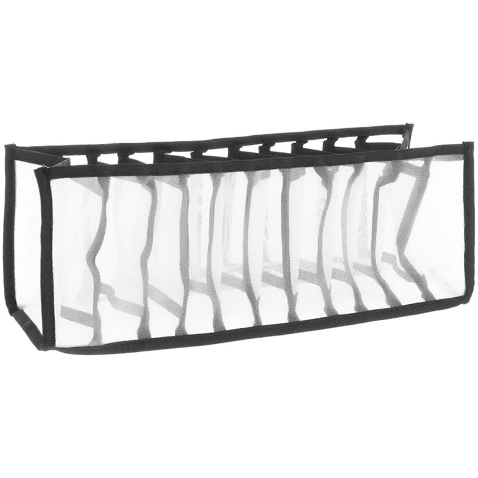 Bra Organizer Underwear Storage Case with Multiple Grids for Tidy Storage