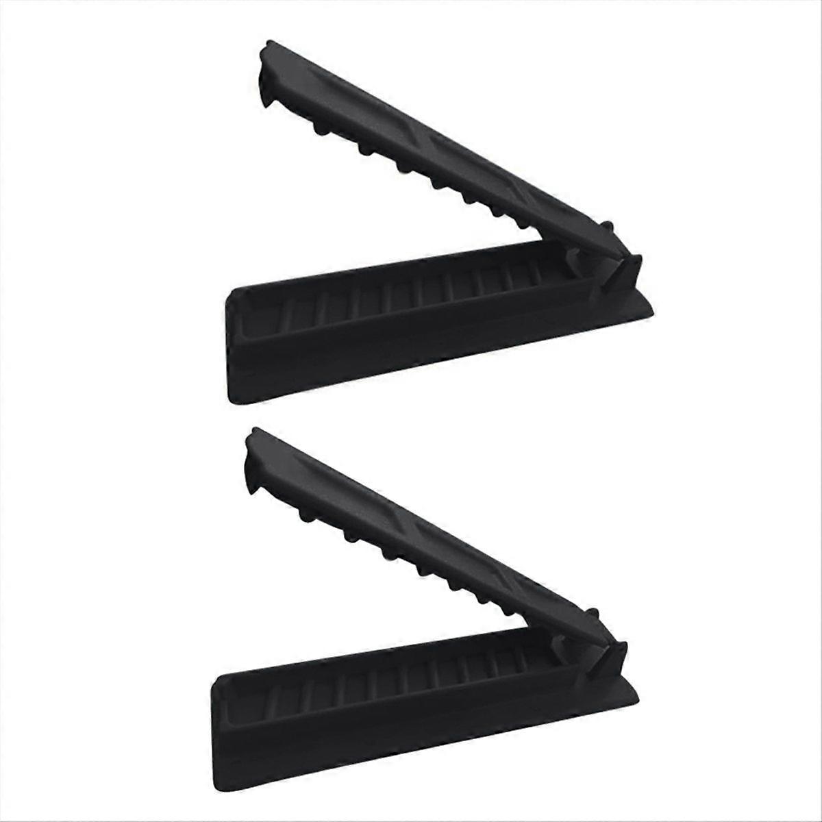 2Pcs Kebab Maker BBQ Meat Skewer Machine,Black