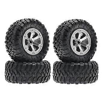 RC Car Wheels 73mm RC Crawler Tires for MN D90 MN45 MN91 MN96 MN98 MN99 FY003 WPL C14 C24