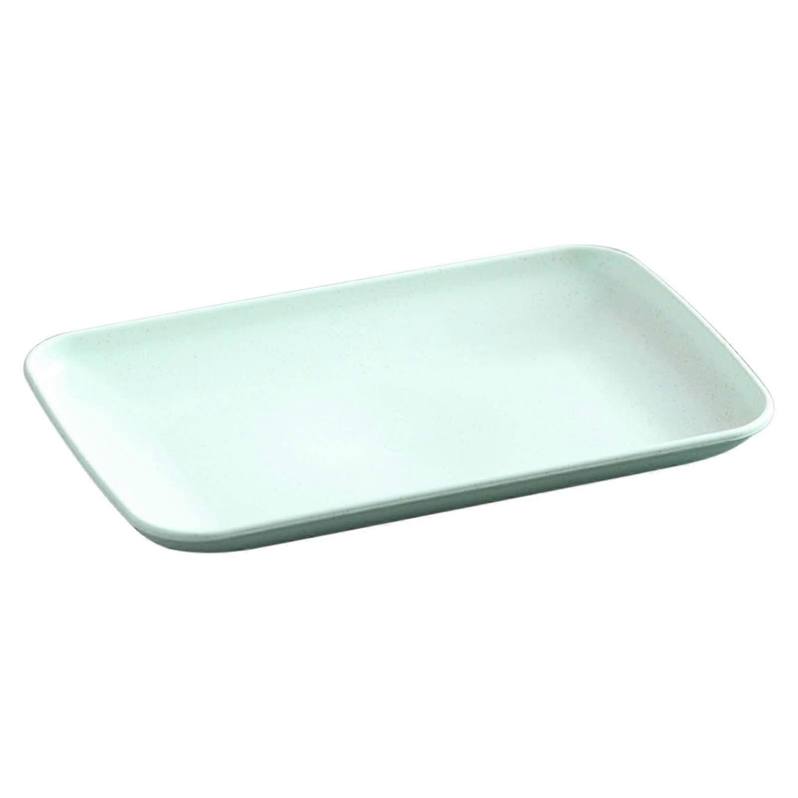 Rectangular Plastic Plates - For Hot Pot, Barbecue, Sausages & Fruit Serving