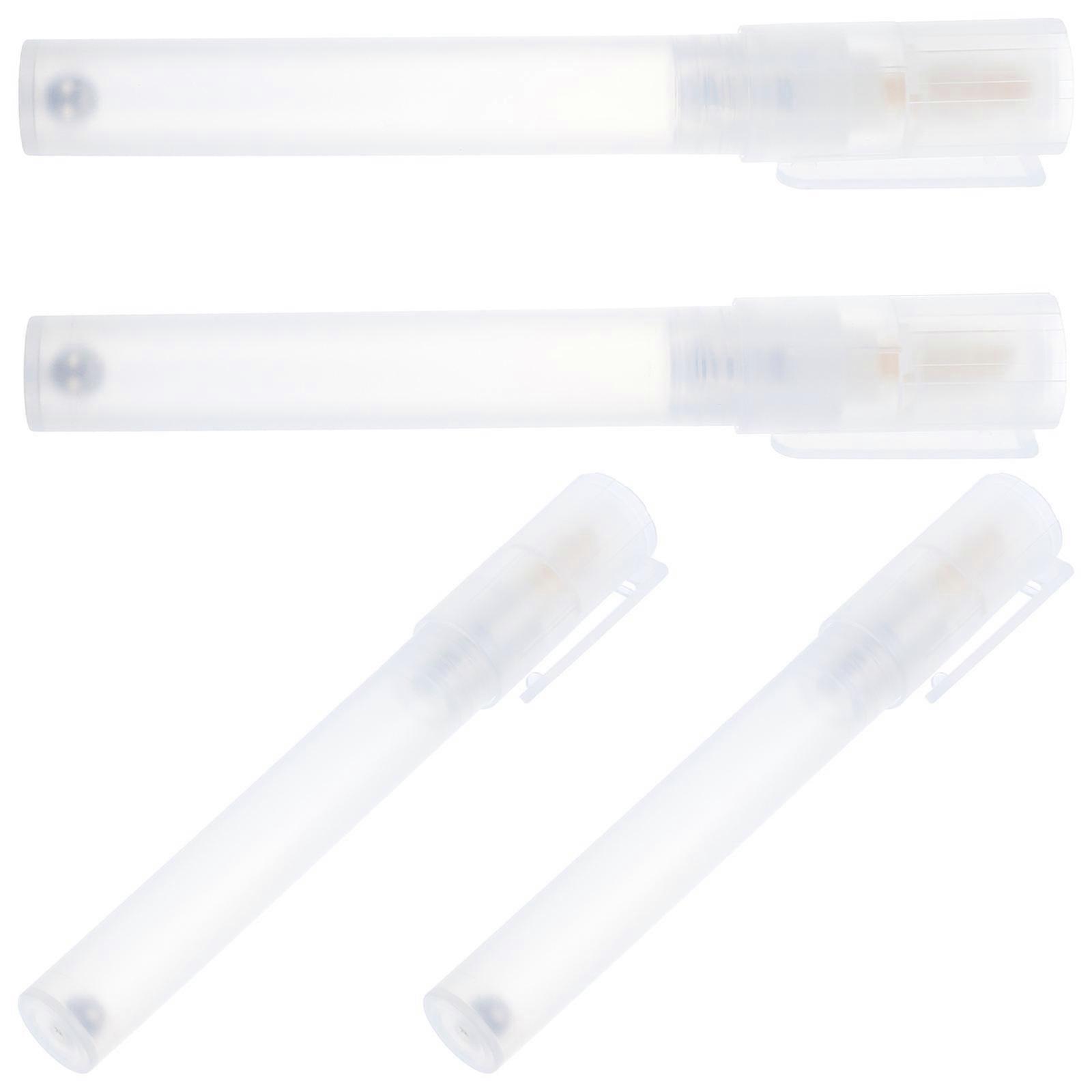 Refillable Paint Pen Empty Graffiti Markers with Transparent Shells 16Pcs